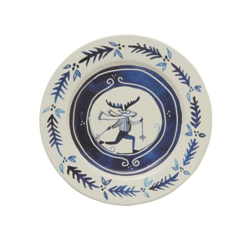 Eugene the Moose Dinner Plate, Set of 4