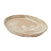 Tan Marbled Charger, Set of 4