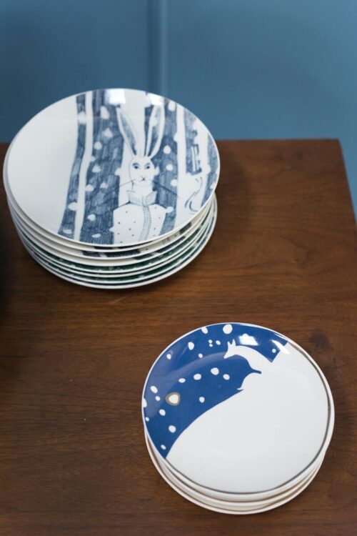 Eric and Eloise Snowy Plate, Set of 4 - Image 3