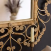 Ornate Rattan Framed Mirror - Image 2